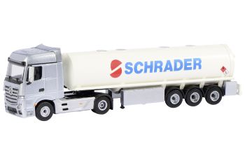 SCH22070 - MERCEDES BENZ Actros 4x2 met SCHRADER semi-tank 3 assen