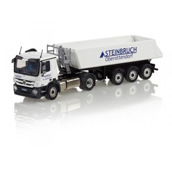CON72202/03 - MERCEDES-BENZ Actros MP03 met SCHMITZ CARGOBULL "OBEROTTENDORF" 3-assige kipper