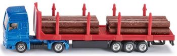 SIK1659 - MAN LKW 4x2 met 3-assige houthakker en stammen