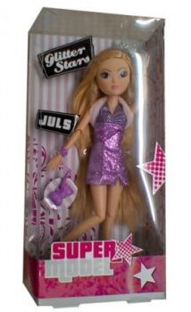 SIMB105634399-1 - Super Model Chique Glitter Sterren JULS - met Violet outfit