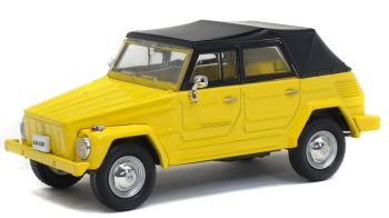 SOL4305100 - VOLKSWAGEN 181 1971 gele cabriolet gesloten