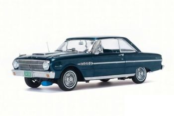 SUN4543 - FORD Falcon hardtop 1963 donkerblauw