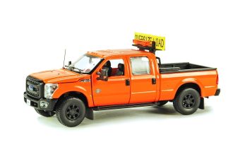 SWO1200-DOT - Ford F-250 Supercab Oranje dubbele cabine