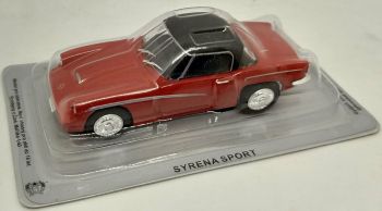 MAGPCSYRENA - SYRENA Sport 1960 rood zwart dak verkocht in blister