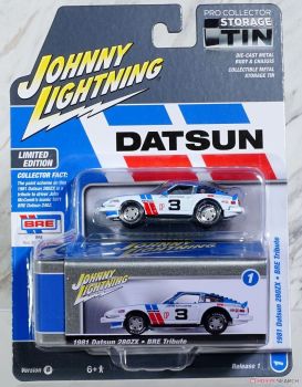 JLCT014-1B - 1981 DATSUN 280ZX-BRE Tribute #3 uit de COLLECTOR TINS-serie van 2024 in blisterverpakking
