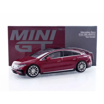MGT00970-L - MERCEDES BENZ EQS 580 4MATIC metallic rood 2024