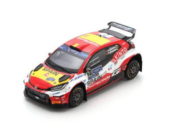 SPAS6865 - TOYOTA GR Yaris Rally 2 #2 1e plaats FIA Motorsport Games Rally 2024 A.CACHON-B.ROZADA