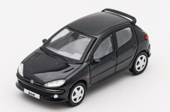 SHALL-029-123 - PEUGEOT 206 Zwart