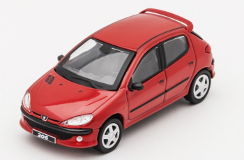 SHALL-029-125 - PEUGEOT 206 rood