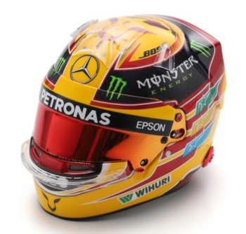 SPA5HF171 - Helm - Lewis Hamilton - GP Mexico - F1 Wereldkampioen 2017