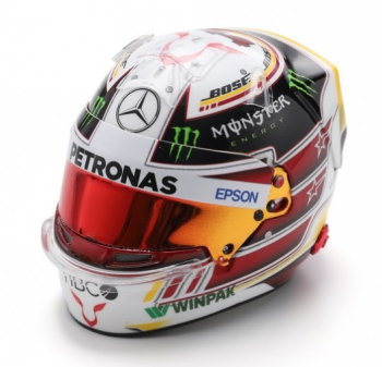 SPA5HF172 - Helm - Lewis Hamilton - GP Mexico - F1 Wereldkampioen 2018