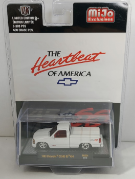 M2M-31500MJS54 - CHEVROLET C1500 SS454 Pick-up 1992 - De hartslag van Amerika wit