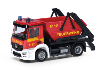 HER098250 - MERCEDES BENZ Actros S met afneembare kipper AK12 Brandweer