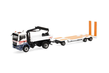 HER318730 - MAN TGS NN 4x2 kipper met kraan en 1+2 assige werktuigdrager