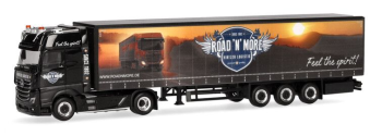 HER958851 - MERCEDES BENZ Actros 4x2 met 3-assige aanhangwagen HINTZEN LOGISTIK