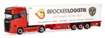 HER959025 - SCANIA CS 20 4x2 met 3-assige aanhangwagen BROCKER