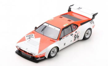 SPA18S833 - BMW M1 #84 15e 24U Le Mans 1980 HJ.STUCK-HG.BURGER-D.LACAUD