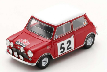 SPAS1193 - BMC Cooper S #52 Winnaar Rallye Monte Carlo 1965 T.MAKINEN-P.EASTER