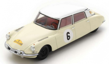 SPASF230 - CITROEN DS19 #6 Winnaar Rallye des Routes du Nord 1963 L.BIANCHI-P.ICKX
