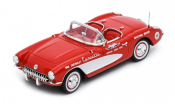 SCH43U00048 - CORVETTE C1 V8 Pace Car Daytona 1956 rood