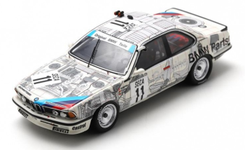 SPA43SPA1986 - BMW 635 Csi #11 Winnaar 24H Spa 1986 D.QUESTER-T.TASSIN-A.HEGER