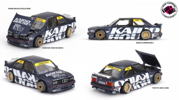 MGTKHMG154 - BMW M3 Kaido Works V1 1989 donkerblauw