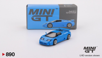 MGT00890-L - BUGATTI EB110 Super Sport Bugatti 1995 LHD blauw