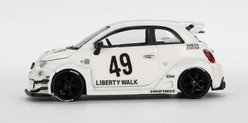 MGT00809-L - FIAT 595 Abarth LB-WORKS X ABS WORKS Gara 2024 LHD Wit