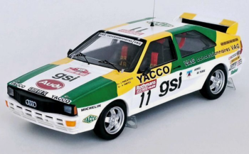TRORRFR46 - AUDI Quattro #11 Rallye des 1000 Pistes Canjuers 1983 J.PANCIATICI / A.TABET - Beperkt tot 150ex.