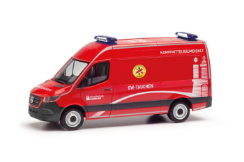 HER098519 - MERCEDES BENZ Sprinter Hamburg Fire Brigade - Badmeesters