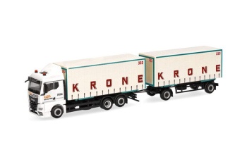 HER319652 - MAN TGX GM 6x2 met 1+1-assige aanhangwagen CIRCUS KRONE