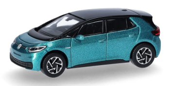 HER431101-002 - VOLKSWAGEN ID. 3 turquoise metallic met zwart dak