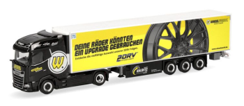 HER961530 - DAF XG 4x2 met 3-assige koelaanhangwagen KALBITZ-WHEELWORLD 2DRV