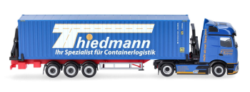 HER319782 - MERCEDES BENZ Actros L ProCabin B 4x2 met 3-assige containerdeur THIEDMANN - COSCO