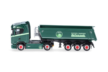 HER320337 - SCANIA CS 20 ND 4x2 met 3-assige kiepbak LATUSSEK