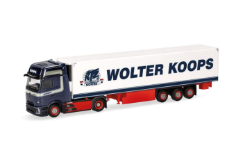 HER319966 - MERCEDES BENZ Actros L ProCabin 4x2 met 3-assige koeltrailer WOLTER KOOPS