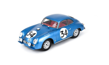 SPA18S675 - PORSCHE 356 A #34 13e 24 uur van Le Mans 1956 R.BOUREL-M.STOLINE