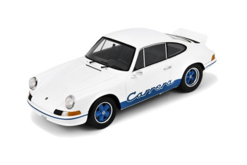 SCH18U00062 - PORSCHE 911 2.7 RS Presentatie 1972 wit en blauw