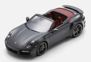 SCH18U00143 - PORSCHE 992 Turbo S Cabriolet 2022 Agate Grijs