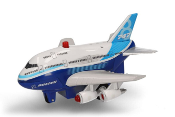 HER86PB-744-1A - BOEING 747-8 met wrijvingsaandrijving - speelgoed