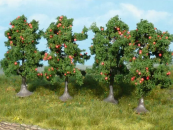 HEK1961 - Set van 5 appelbomen 7cm