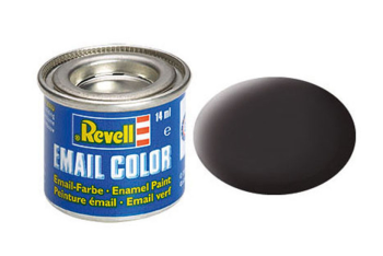 REV32106 - Matte teerzwarte emailverf 14ml