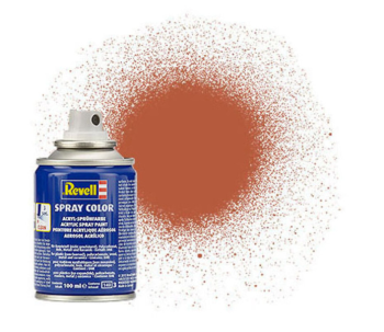 REV34185 - Mat bruine acryl spuitverf 100ml