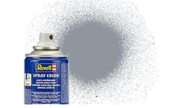 REV34191 - Glans metallic grijze spuitbus acrylverf 100ml