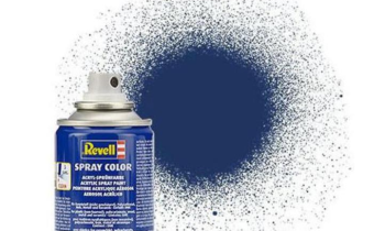 REV34200 - Glans metallic blauwe acryl spuitverf 100ml
