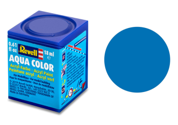 REV36156 - Mat blauwe acrylverf pot 18 ml