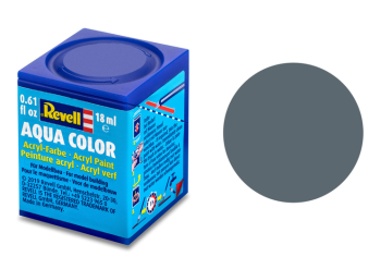 REV36179 - Mat blauw grijze acrylverf 18 ml pot