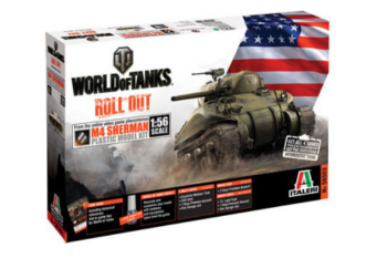 ITA56503 - Tank Sherman WORLD OH TANKSom te schilderen