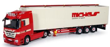 TEK61735 - MERCEDES BENZ ACTROS LH MP3 4x2 met laadvloer Michels
