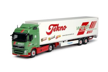 TEK63510 - VOLVO FH03 GL 4x2 Wandt met 2-assige KRONE semi-rigide opbouw met TEKNO markering